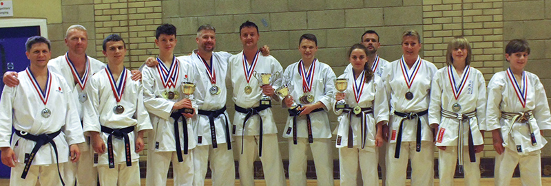 Nailsea Karate medallists